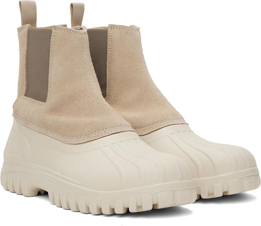 Diemme Beige Balbi Chelsea Boots - Picture 2