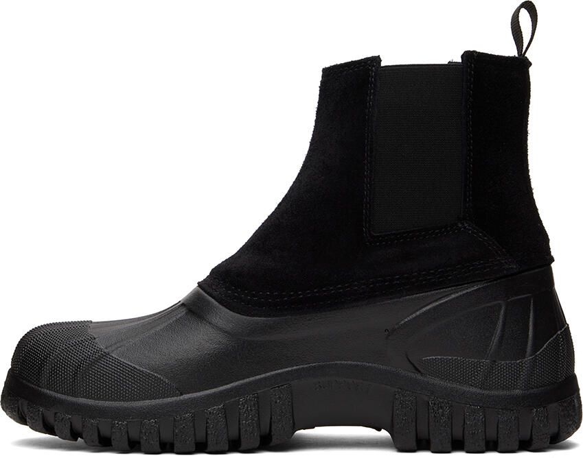 Diemme Black Balbi Chelsea Boots - Picture 3