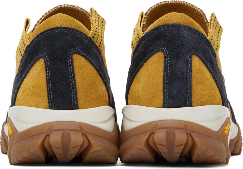 Diemme Brown & Yellow Possagno Sport Sneakers