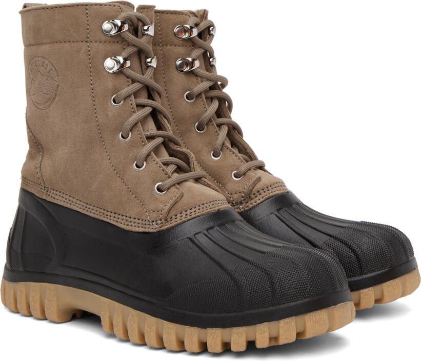 Diemme SSESNE Exclusive Tan & Brown Anatra Boots - Picture 2