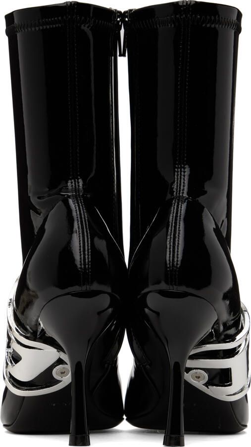 Diesel Black D-Eclipse BT Ankle Boots - Picture 5