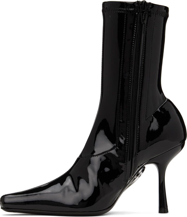 Diesel Black D-Eclipse BT Ankle Boots