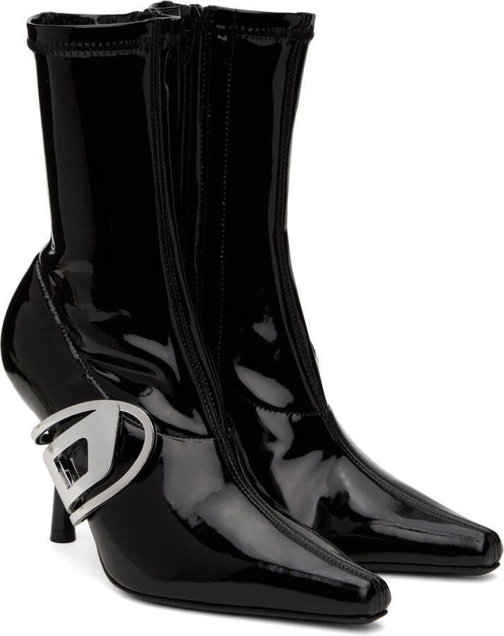 Diesel Black D-Eclipse BT Ankle Boots - Picture 3