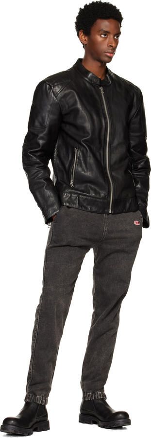 Diesel Black D-Hammer Chelsea Boots - Picture 4