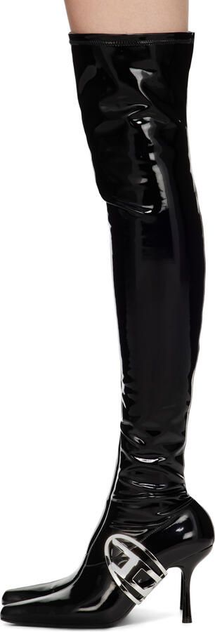 Diesel Black Hardware Boot - Picture 3