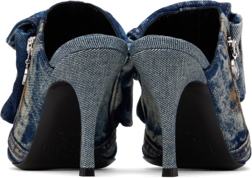 Diesel Blue D-Venus Pocket ML Mules