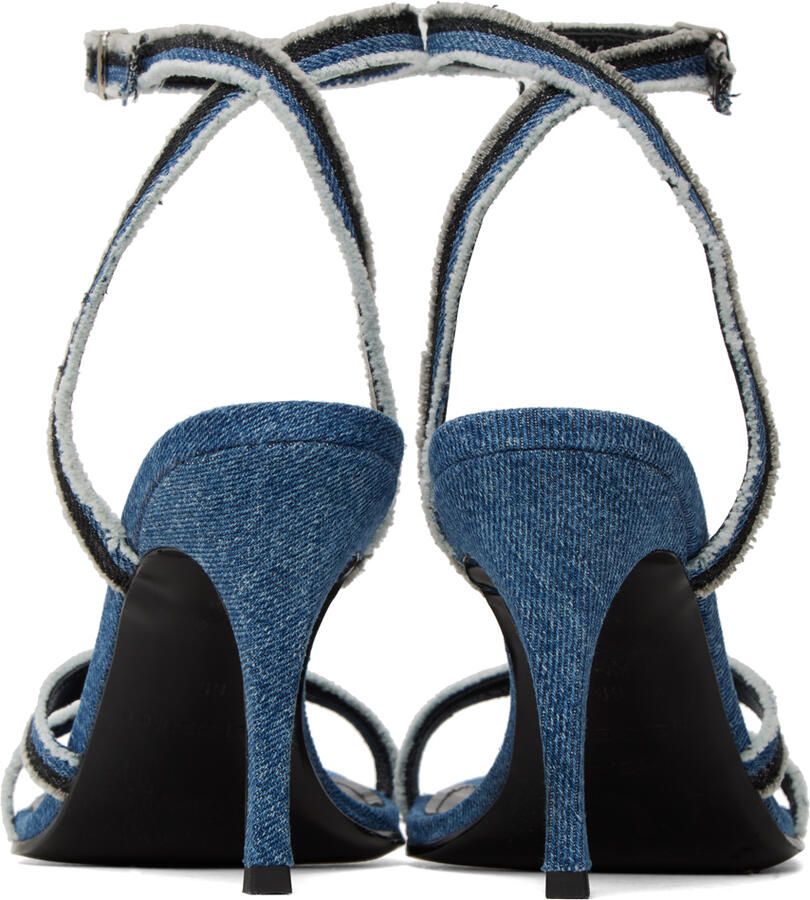 Diesel Blue D-Venus SA Heeled Sandals