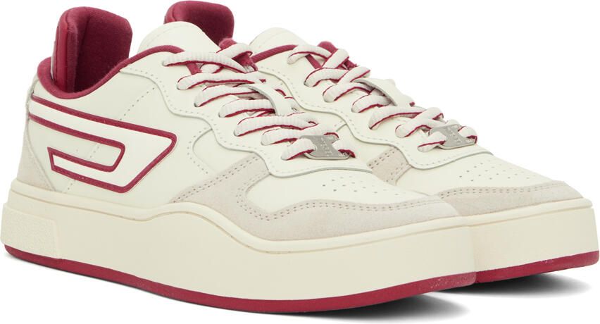 Diesel Off-White & Red S-Ukiyo Low X Sneakers - Picture 2