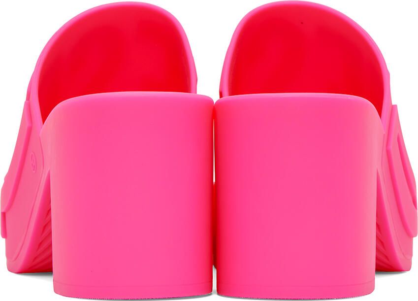 Diesel Pink Pamela Heeled Sandals