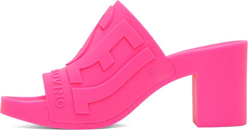 Diesel Pink Pamela Heeled Sandals - Picture 3