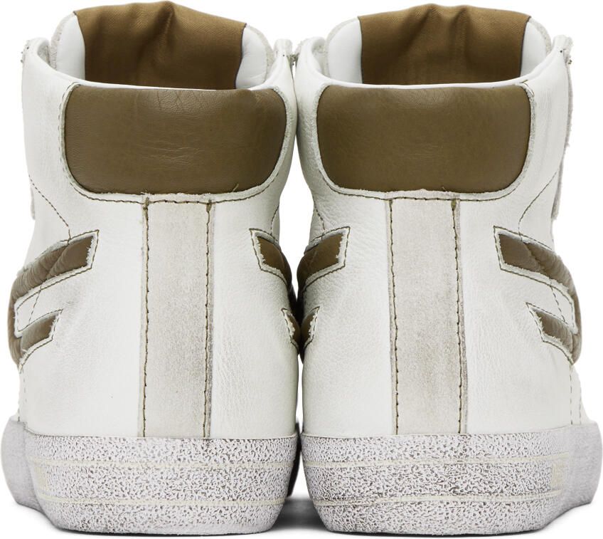 Diesel White S-Leroji Mid Sneakers