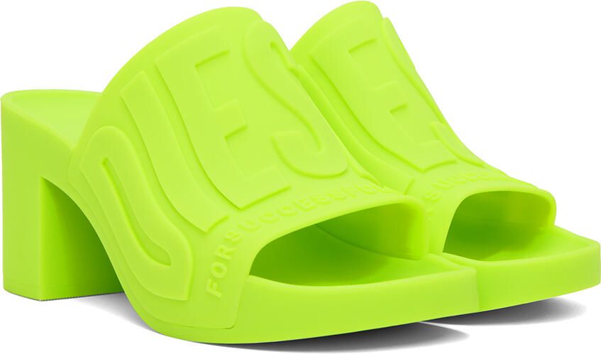 Diesel Yellow Sa-Pamela Heeled Sandals - Picture 2