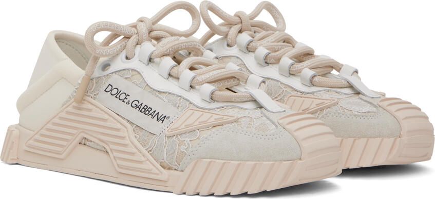 Dolce & Gabbana Beige NS1 Sneakers