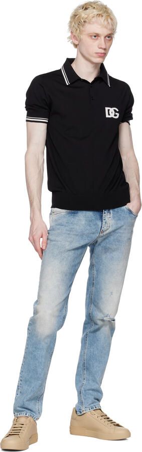 Dolce & Gabbana Beige Portofino Sneakers - Picture 4