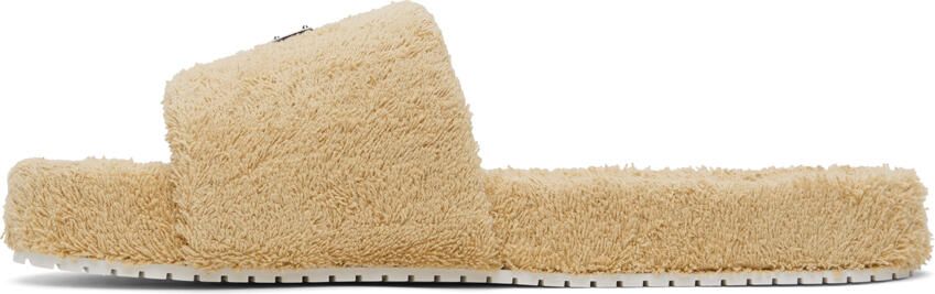 Dolce & Gabbana Beige Sliders Sandals - Picture 4