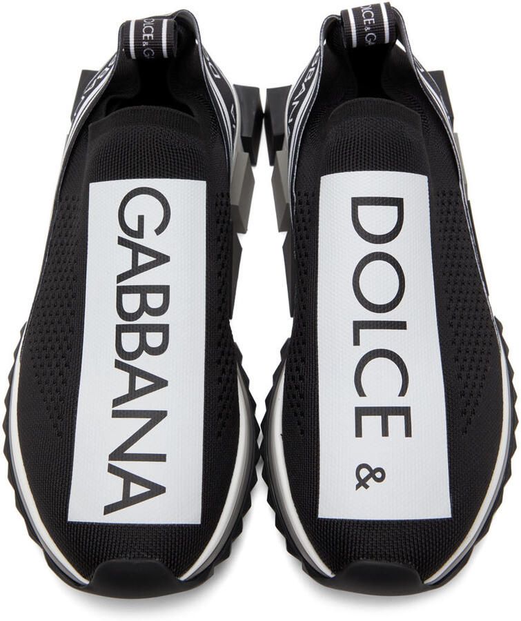Dolce & Gabbana Black & White Sorrento Sneakers