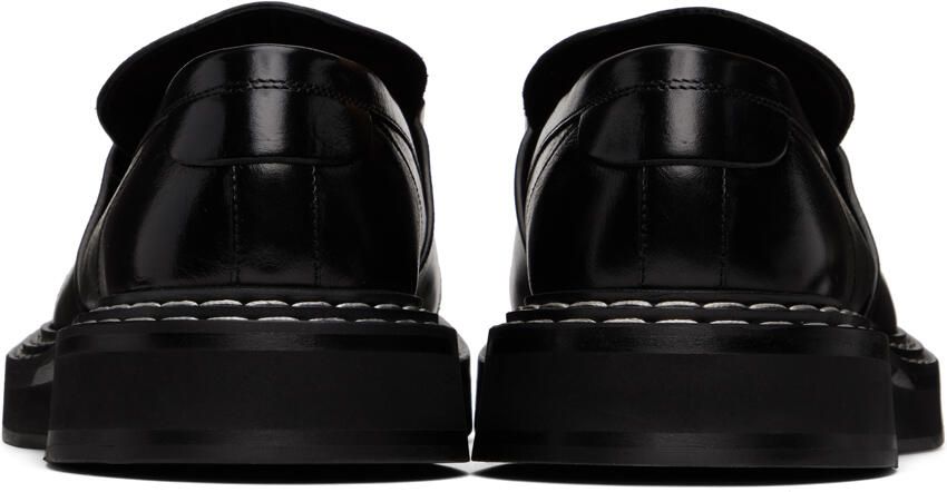 Dolce & Gabbana Black Bernini Loafers