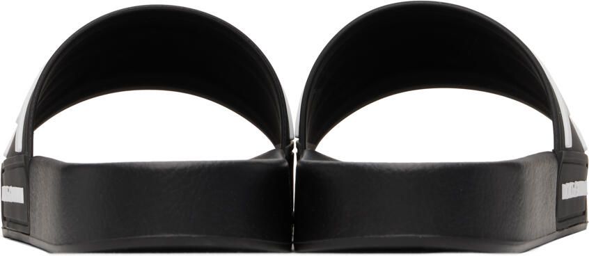 Dolce & Gabbana Black Logo Sandals