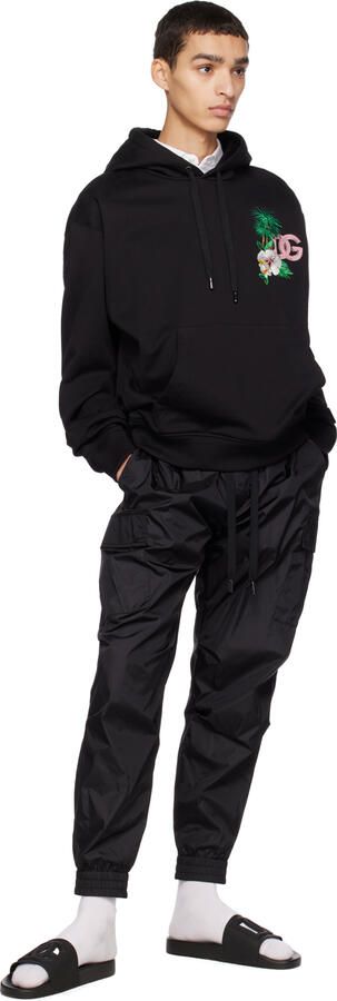 Dolce & Gabbana Black Logo Sandals - Picture 2