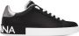 Dolce & Gabbana Black Portofino Sneakers - Thumbnail 1