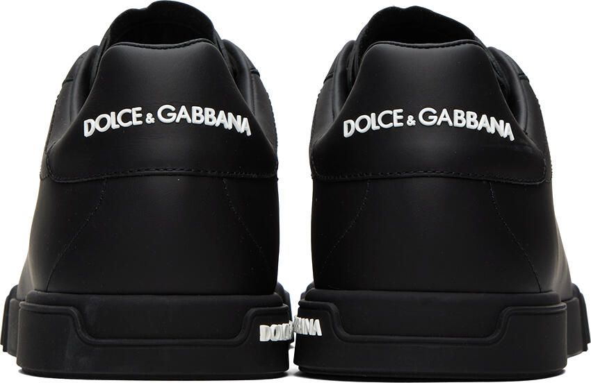 Dolce & Gabbana Black Portofino Sneakers