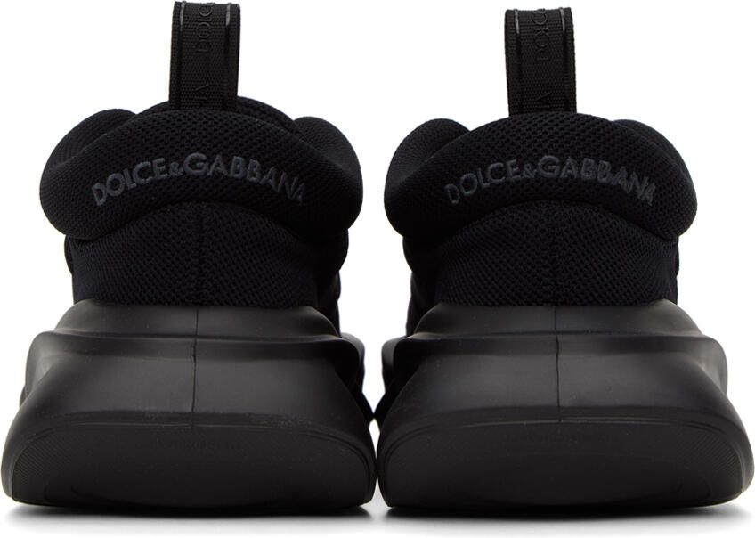 Dolce & Gabbana Black Wave Sneakers