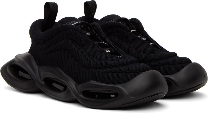 Dolce & Gabbana Black Wave Sneakers - Picture 2