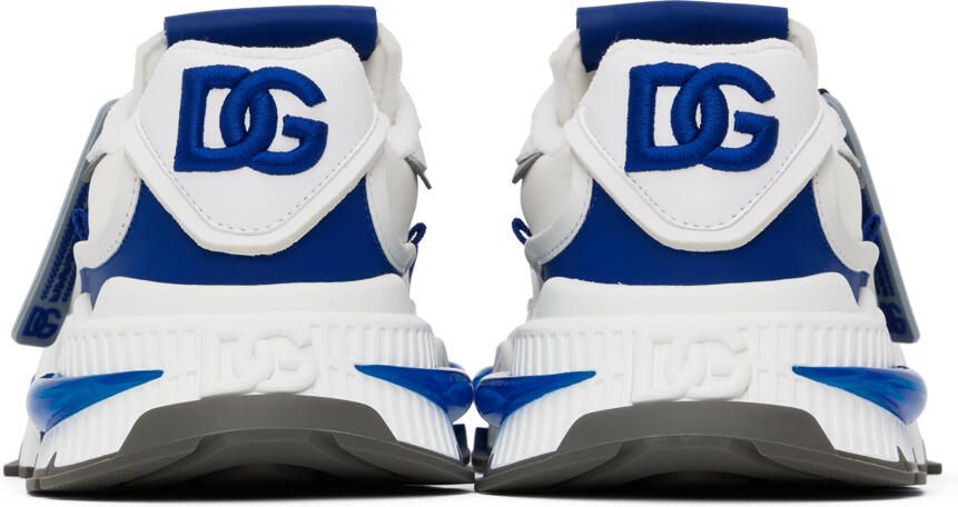 Dolce & Gabbana Gray & Blue Airmaster Sneakers