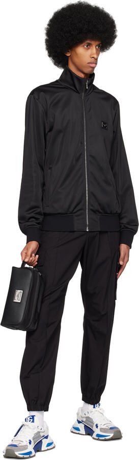 Dolce & Gabbana Gray & Blue Airmaster Sneakers - Picture 4