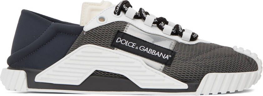 Dolce & Gabbana Gray & White NS1 Sneakers
