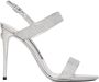 Dolce & Gabbana Silver Kim Heeled Sandals - Thumbnail 1