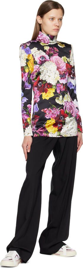 Dolce & Gabbana White & Pink 2.Zero Sneakers - Picture 4