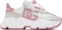 Dolce & Gabbana White & Pink Daymaster Sneakers - Thumbnail 1