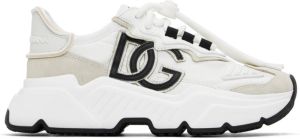 Dolce & Gabbana White Daymaster Sneakers