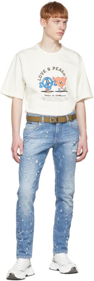 Dolce & Gabbana White Daymaster Sneakers - Picture 4