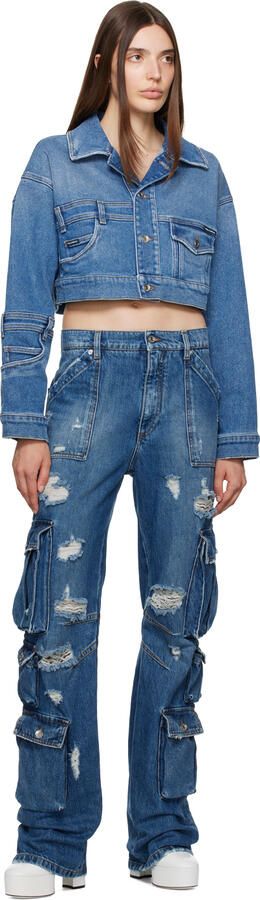 Dolce & Gabbana White Polished Platform Heels - Picture 4