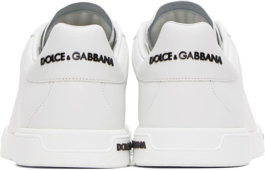 Dolce & Gabbana White Portofino Sneakers