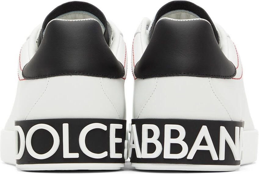 Dolce & Gabbana White Portofino Sneakers