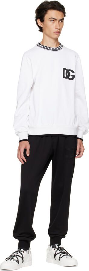 Dolce & Gabbana White Portofino Sneakers - Picture 4