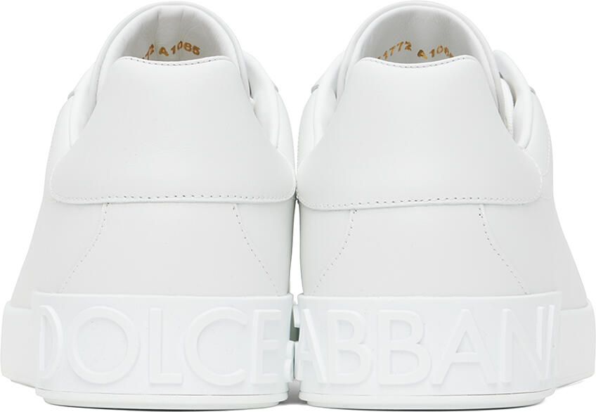 Dolce & Gabbana White Portofino Sneakers