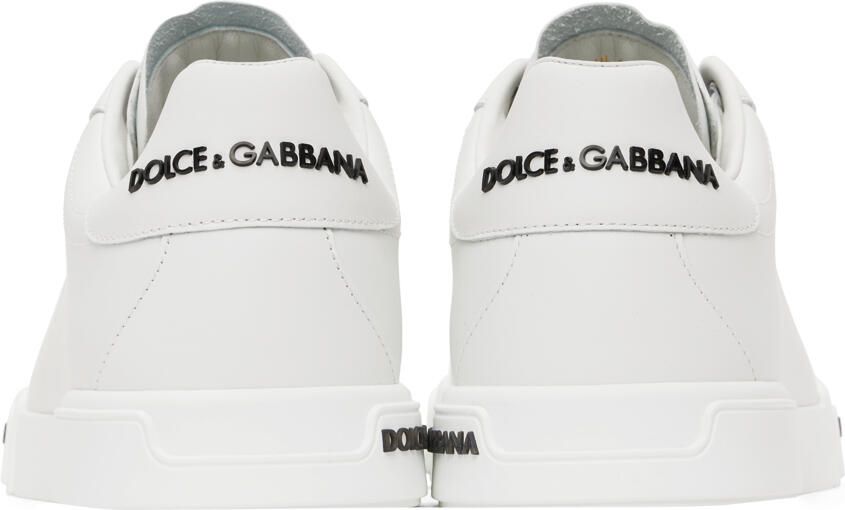 Dolce & Gabbana White Portofino Sneakers - Picture 5