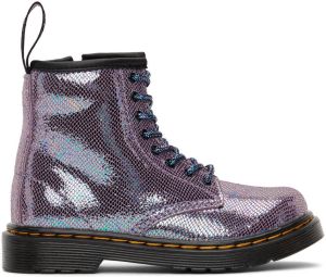 Dr. Martens Baby Purple Reptile 1460 Boots