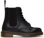 Dr. Martens Black 1460 Harper Smooth Leather Boots - Thumbnail 1