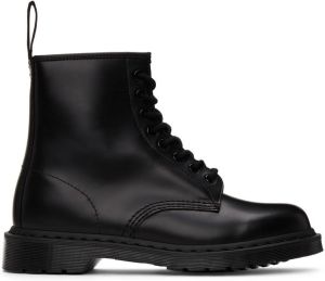 Dr. Martens Black 1460 Mono Smooth Leather Boots
