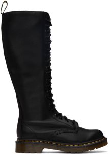 Dr. Martens Black Virginia Knee-High Boots