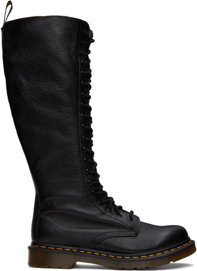 Dr. Martens Black 1B60 Virginia Tall Boots
