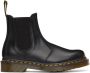 Dr. Martens Black 2976 Smooth Chelsea Boots - Thumbnail 1