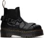 Dr. Martens Black 2976 Quad Harness Chelsea Boots - Thumbnail 1