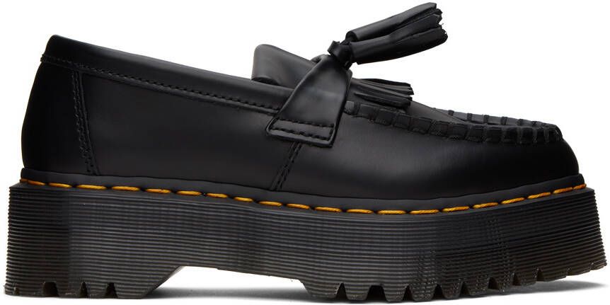 Dr. Martens Black Adrian Quad Loafers