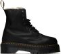 Dr. Martens Black Faux-Fur Lined Platform Jadon Boots - Thumbnail 1